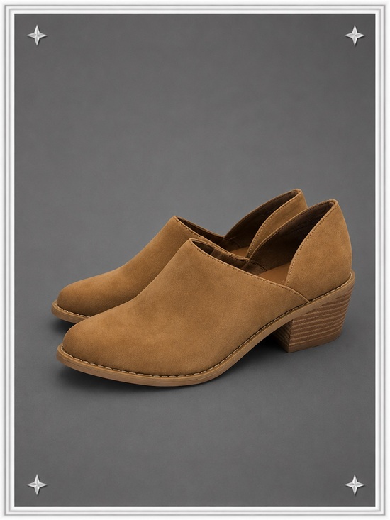 Cynthia Rowley Shoes - “Eddie” Tan Suede D'Orsay Ankle Booties | Women's 9